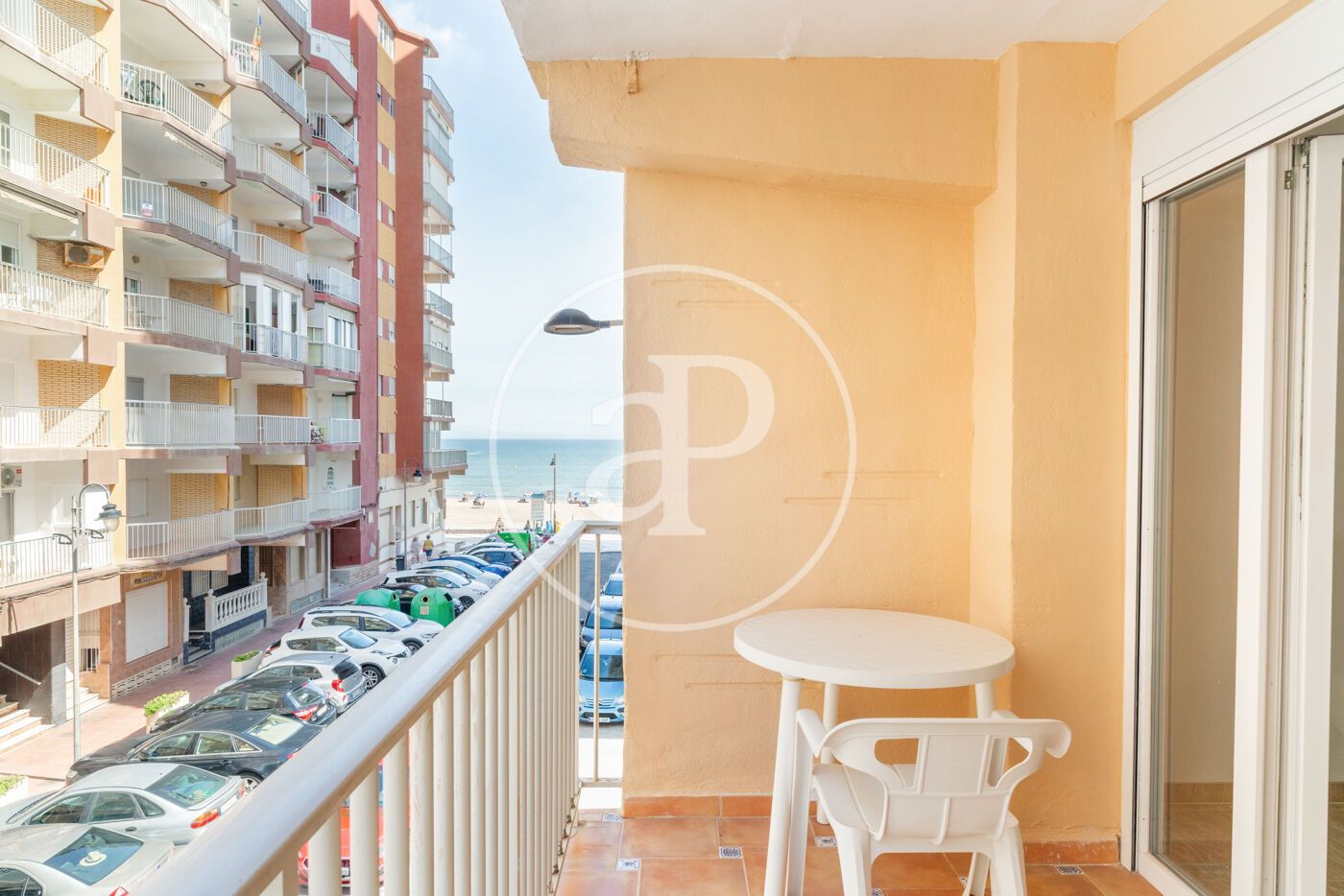 Balcony of Flat for sale in Sueca  with Air Conditioner, Heating and Furnished
