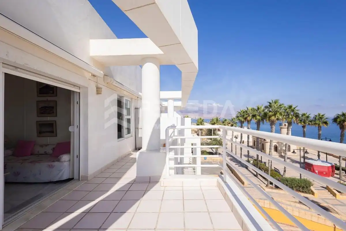Terraza de Ático en venta en Roquetas de Mar ciudad