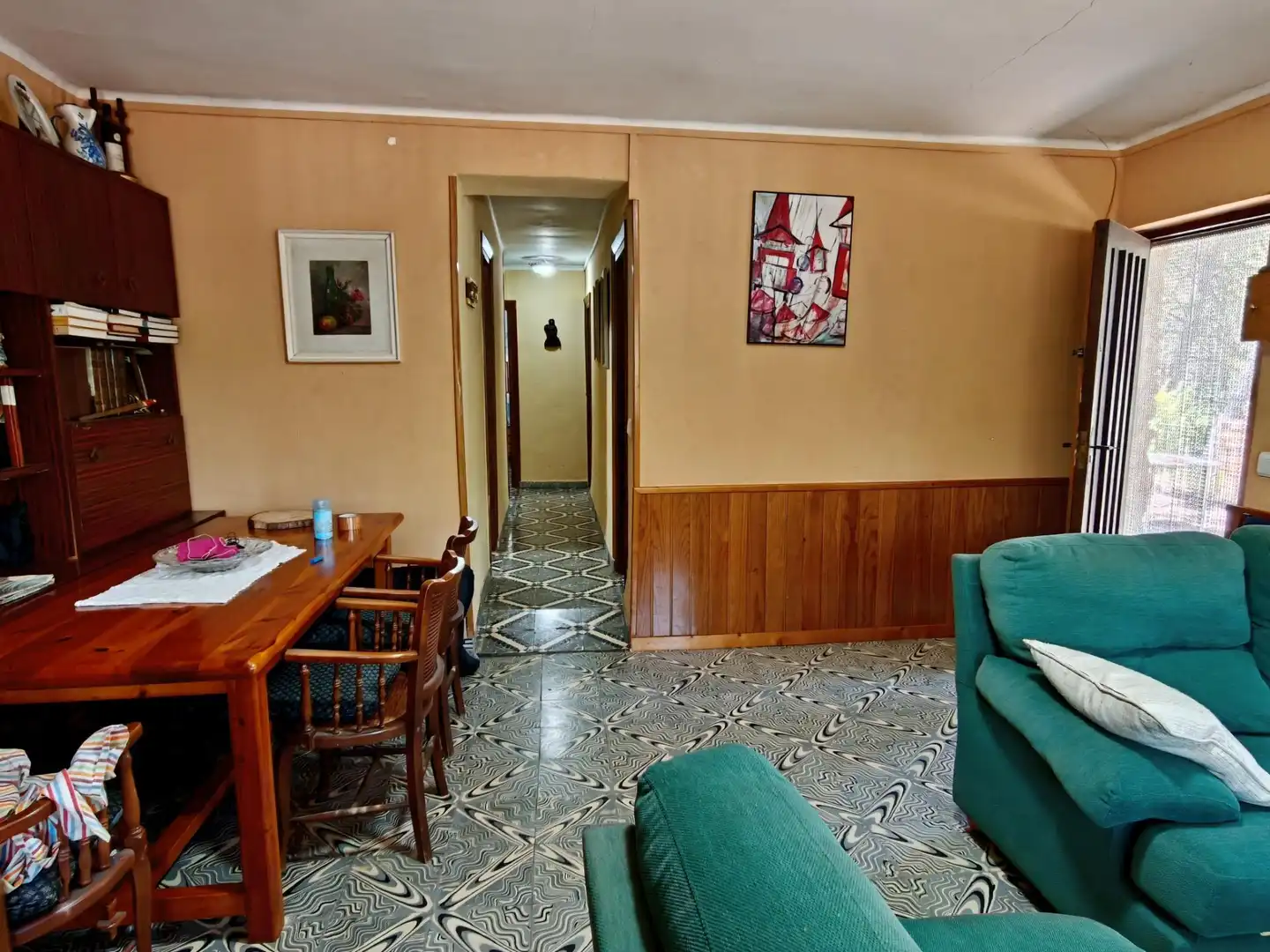 Sala d'estar de Casa o xalet en venda en Buñol amb Terrassa, Traster i Moblat