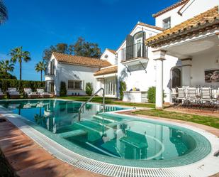 Garden of House or chalet for sale in Sotogrande  with Air Conditioner, Heating and Private garden