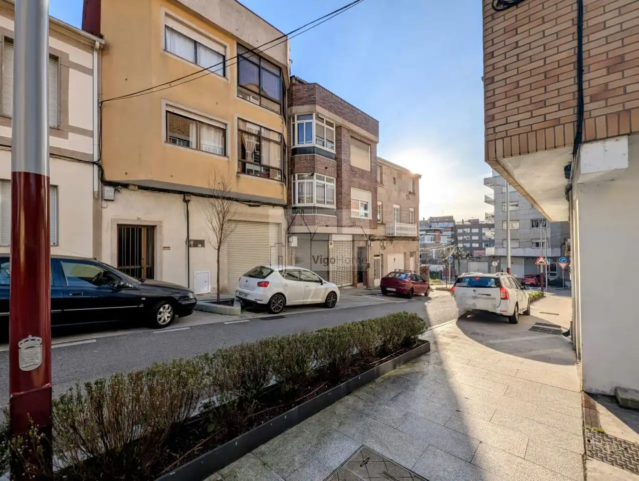 Vista exterior de Planta baja en venta en Vigo  con Calefacción