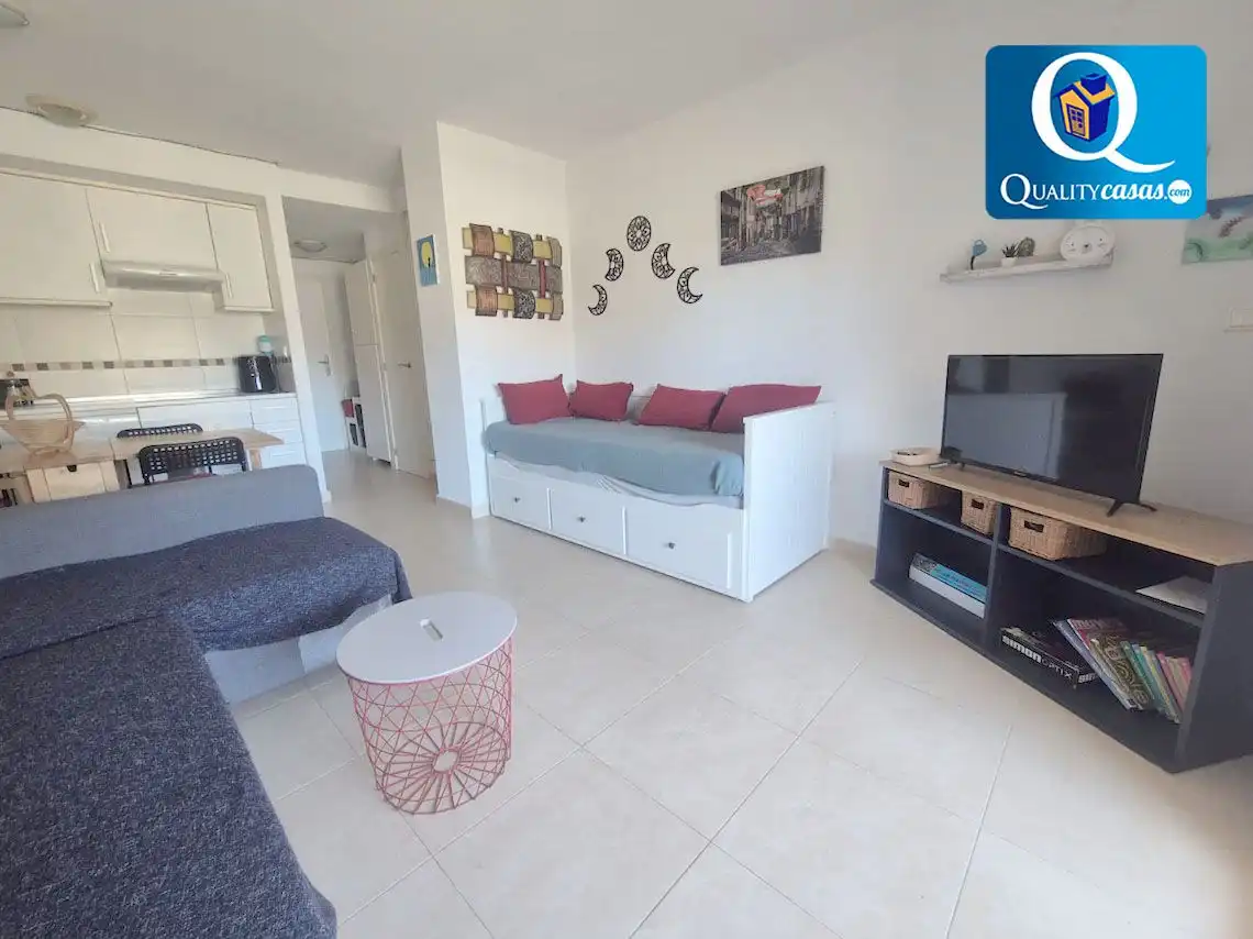 Living room of Apartments for sale in Mutxamel  with Air Conditioner, Terrace and Community pool