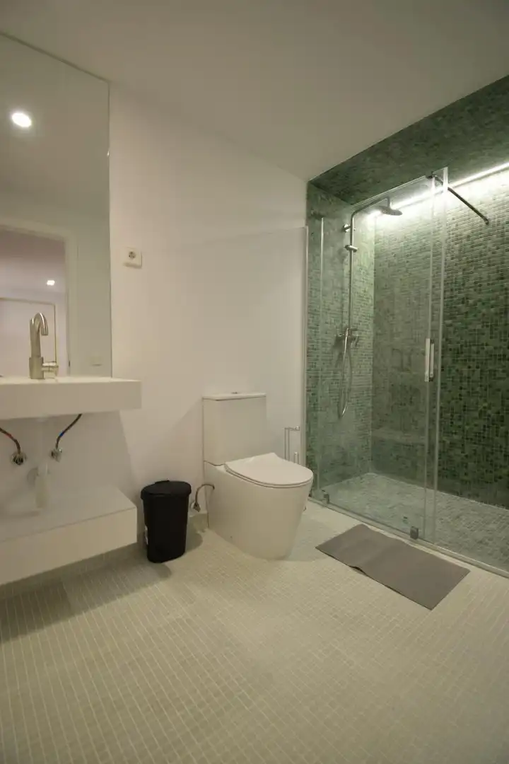 Baño de Casa o chalet de alquiler en Madrid con Aire acondicionado, Calefacción y Jardín privado