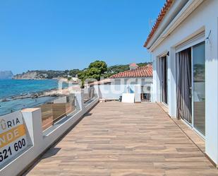 Terrassa de Àtic en venda en Moraira amb Aire condicionat, Calefacció i Jardí privat