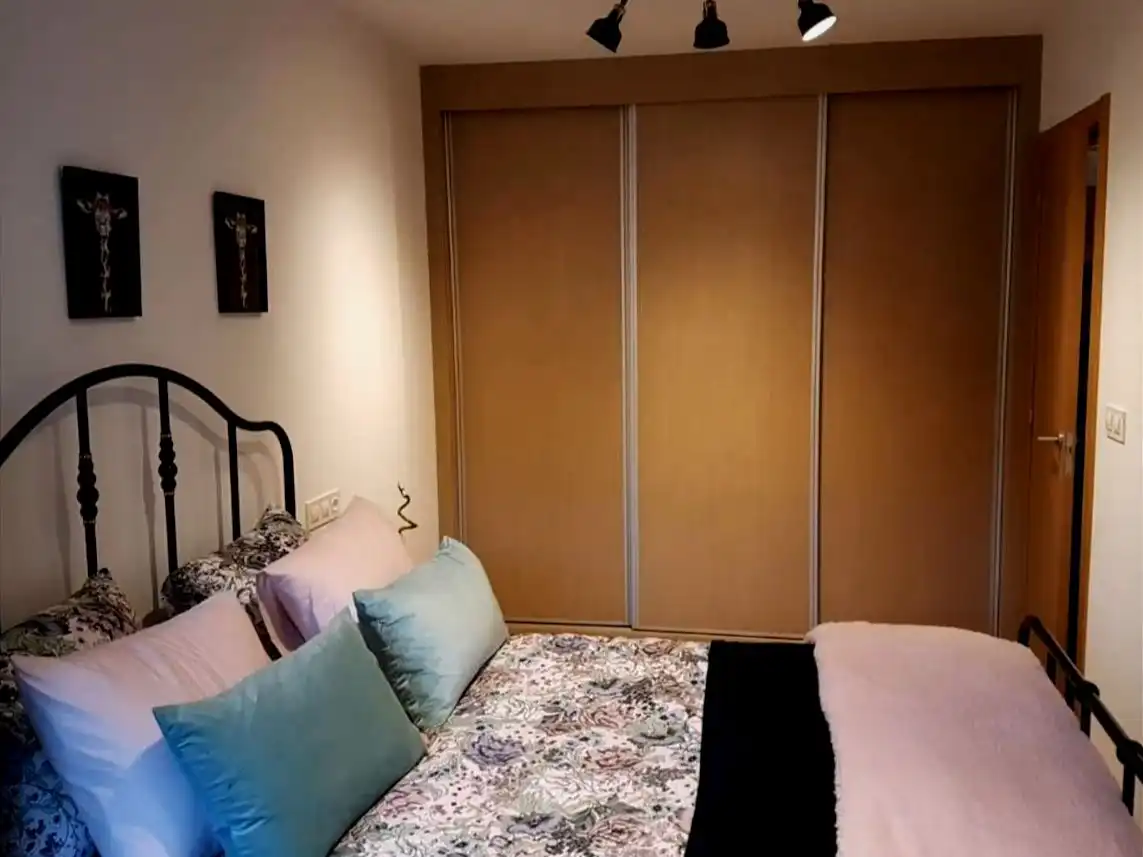 Bedroom of Flat for rent in Ares  with Heating, Parquet flooring and Furnished
