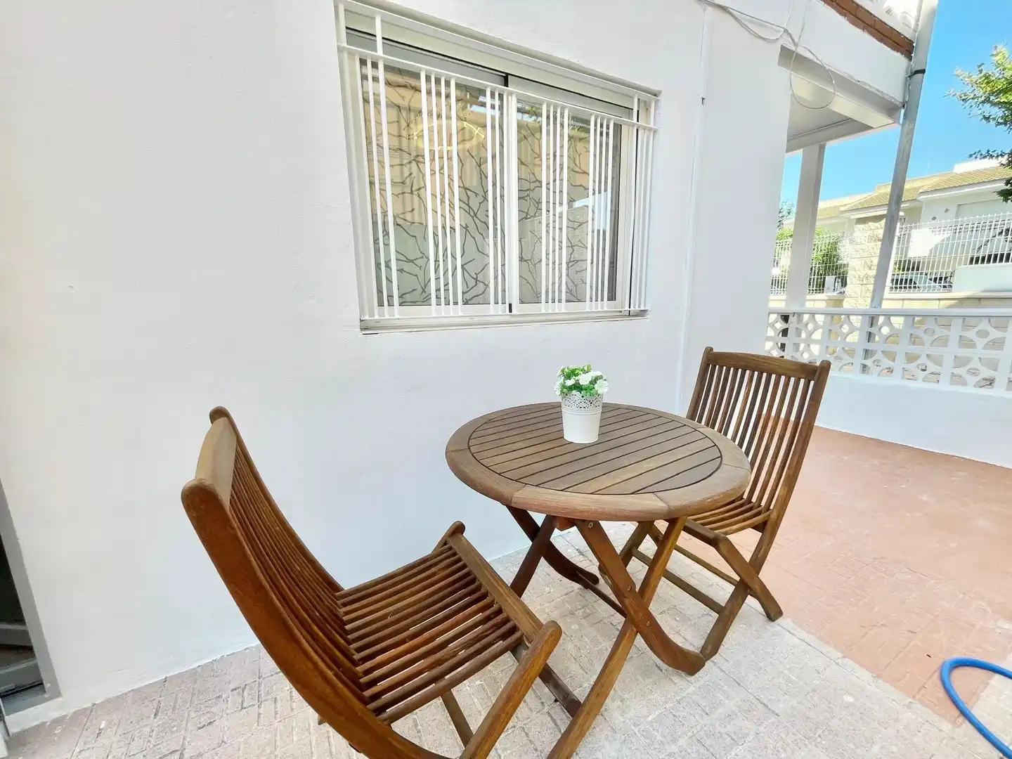 Terrasse von Erdgeschoss zur Miete in Los Alcázares mit Terrasse, Möbliert und Mikrowelle