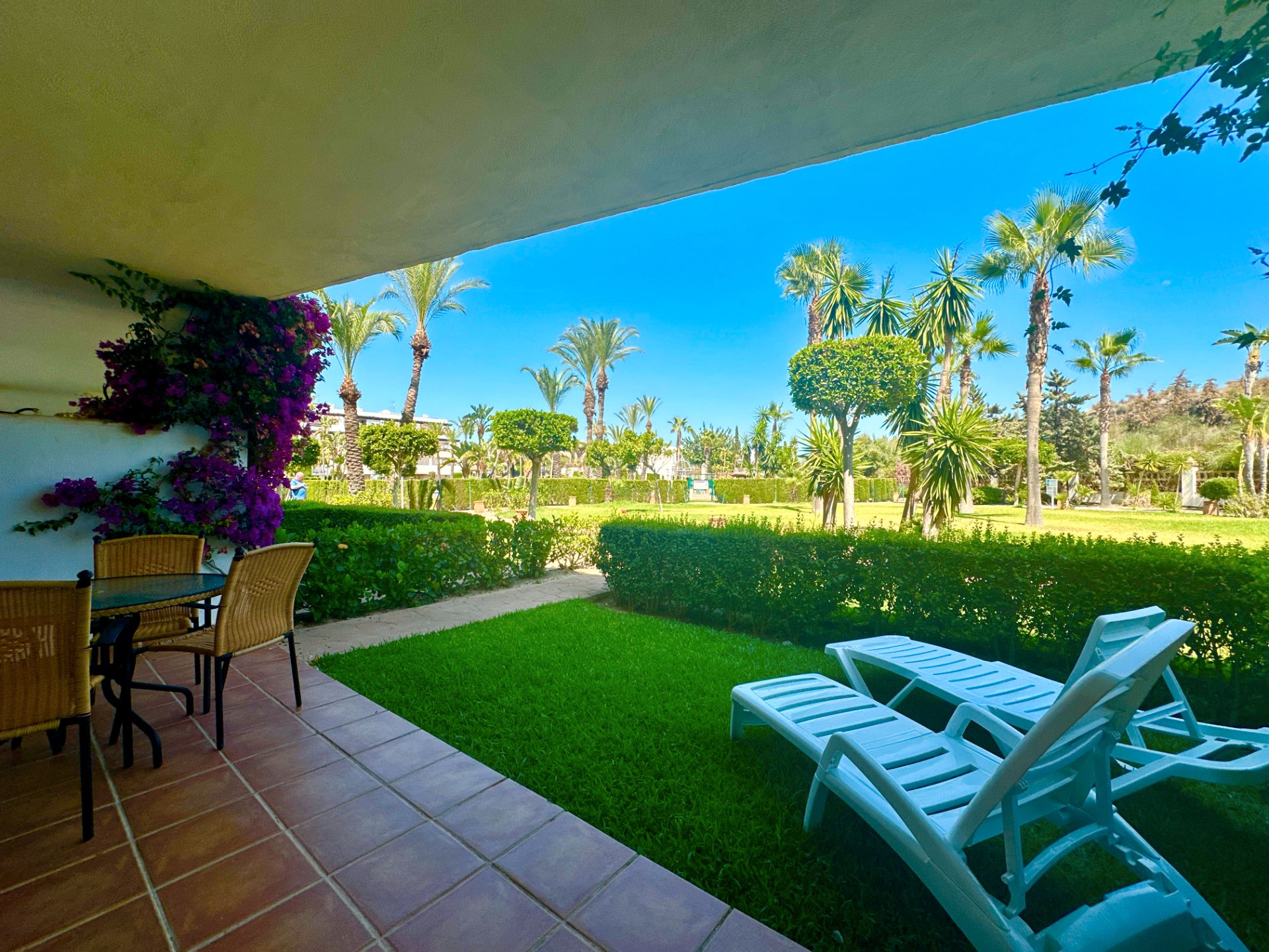 Garden of Planta baja for sale in Mojácar  with Air Conditioner, Heating and Private garden