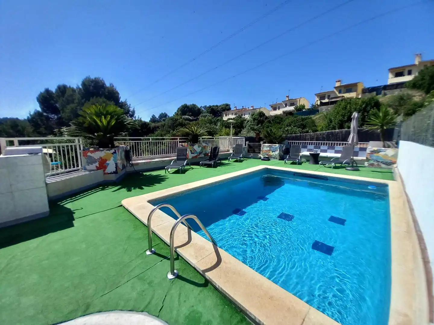 Piscina de Casa o xalet en venda en Castellbisbal amb Calefacció