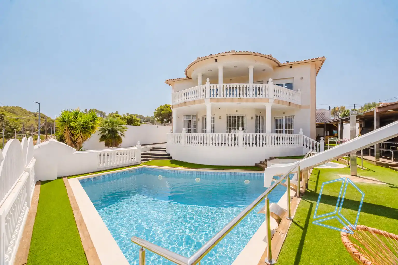 Piscina de Casa o chalet en venta en Canyelles con Piscina y Balcón