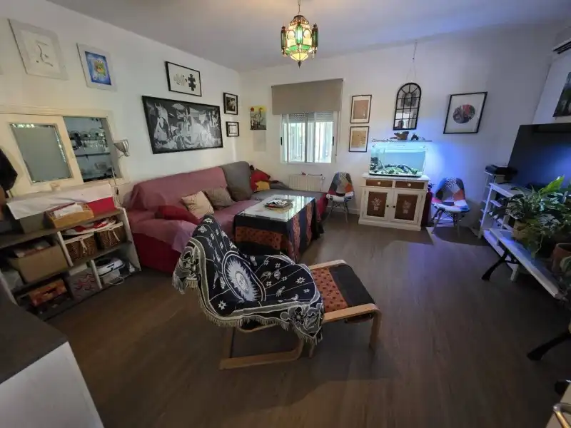 Sala de estar de Casa o chalet en venta en Plasencia con Aire acondicionado, Calefacción y Parquet