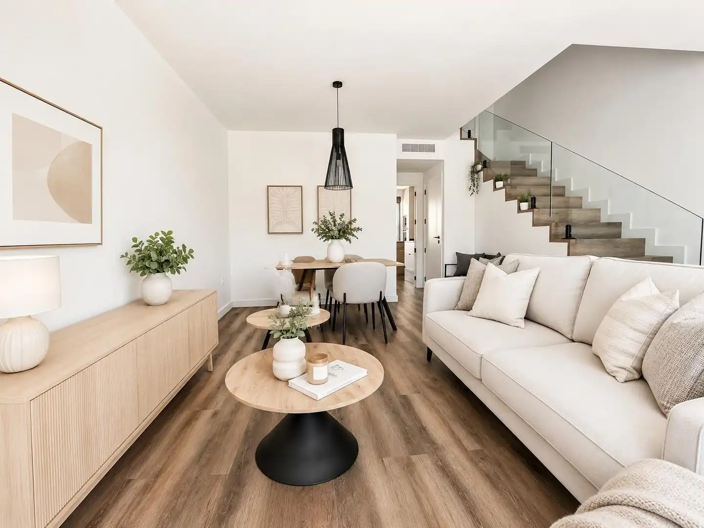 Sala de estar de Dúplex en venta en Villanueva del Río Segura con Terraza y Balcón