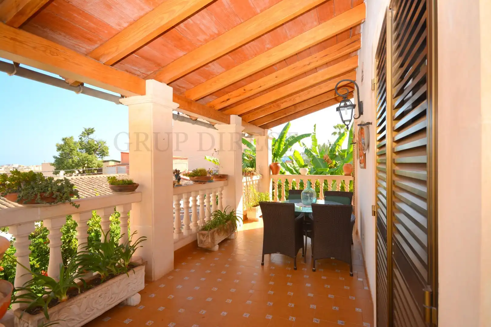 Terrassa de Casa o xalet en venda en  Palma de Mallorca amb Calefacció, Jardí privat i Terrassa