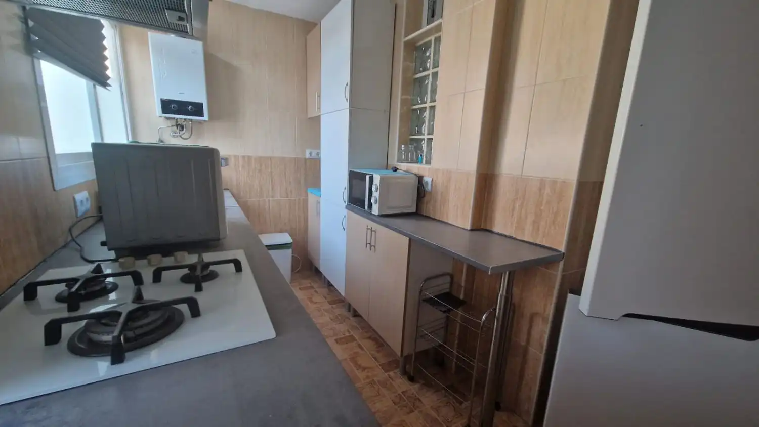 Cocina de Piso de alquiler en Jaén con Aire acondicionado, Calefacción y Balcón