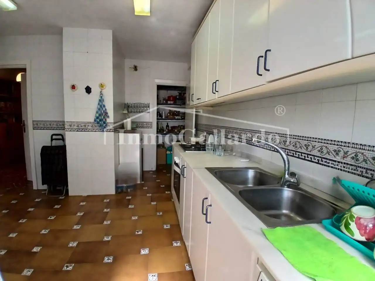 Kitchen of Flat for sale in Málaga  with Air Conditioner, Heating and Terrace