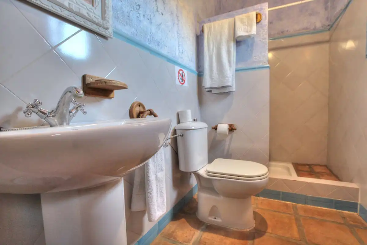 Baño de Casa o chalet en venta en Mijas con Aire acondicionado, Jardín privado y Terraza