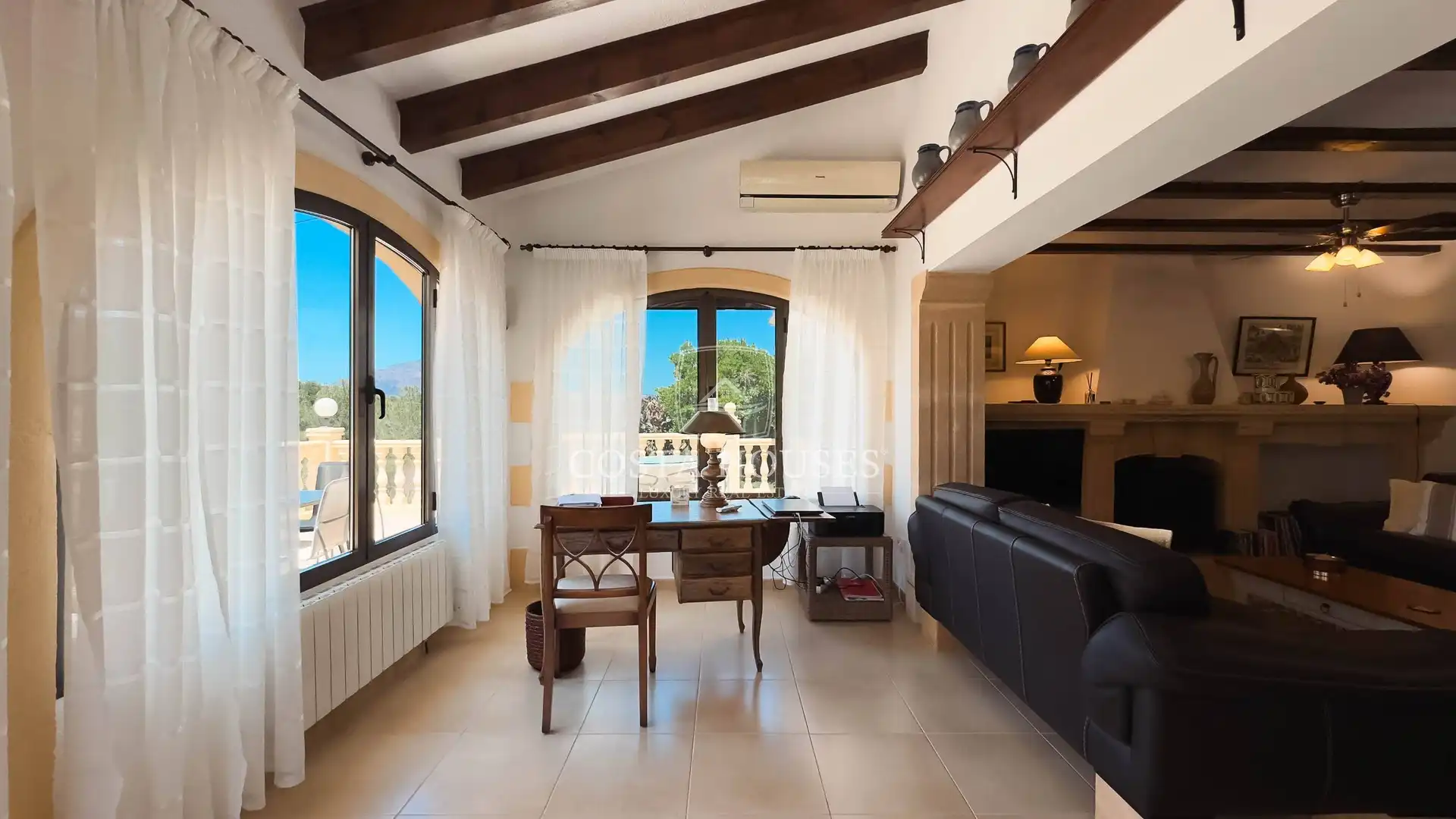Living room of Houses for sale in Jávea / Xàbia  with Air Conditioner, Private garden and Terrace