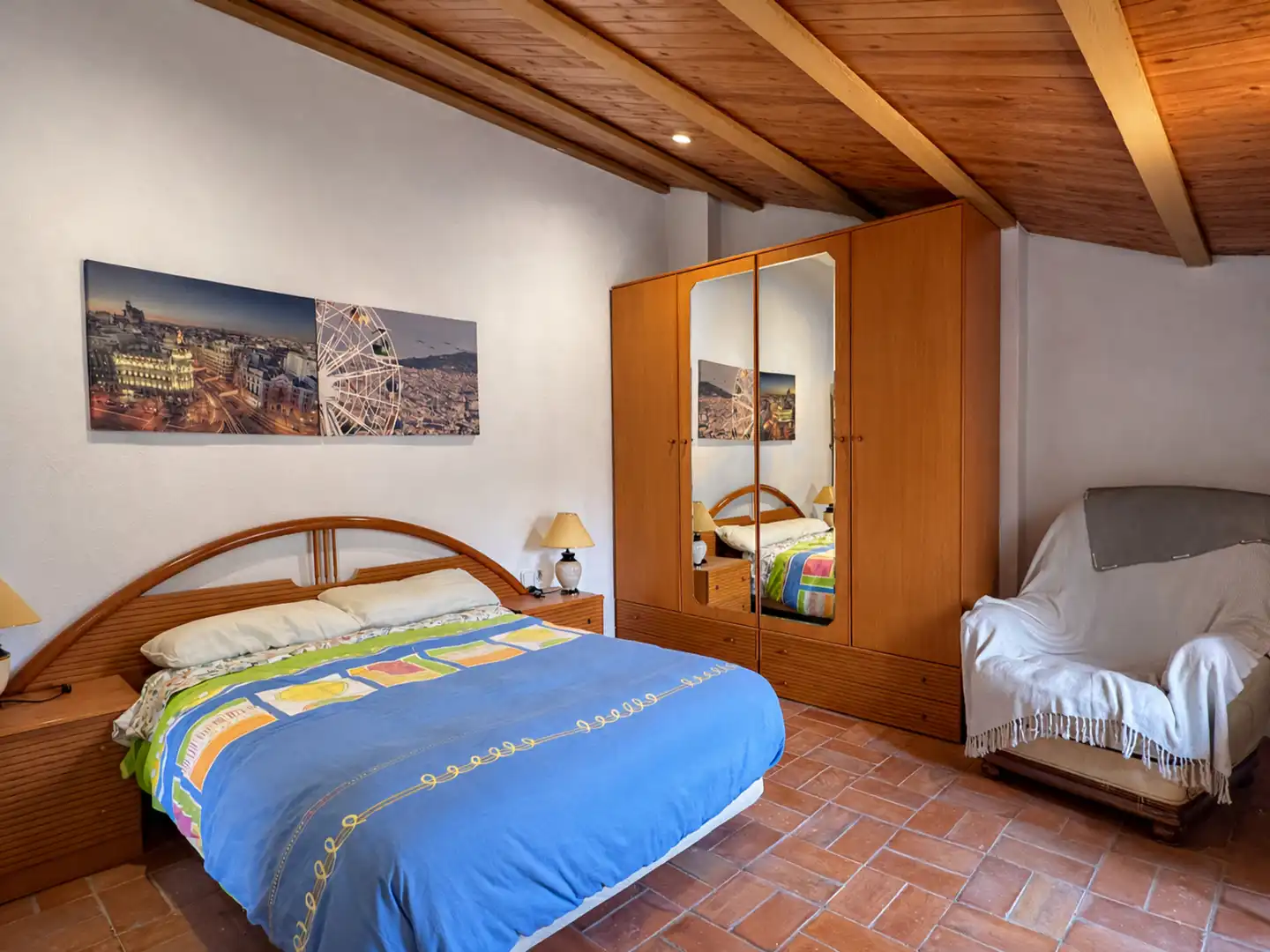 Bedroom of Country homes for sale in Campdevànol  with Heating, Private garden and Parquet flooring