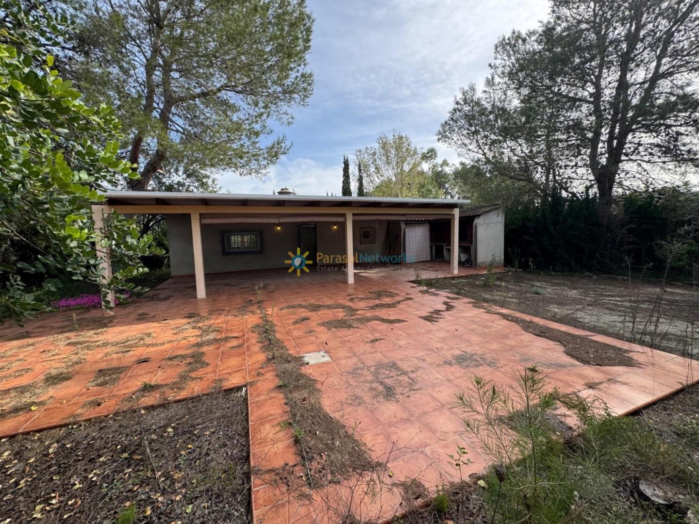 Vista exterior de Finca rústica en venta en Barxeta con Jardín privado, Terraza y Trastero