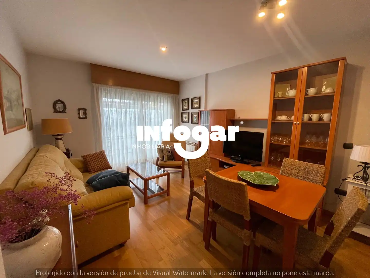 Wohnzimmer von Wohnung zum Verkauf in A Guarda   mit Heizung, Parkett und Abstellraum