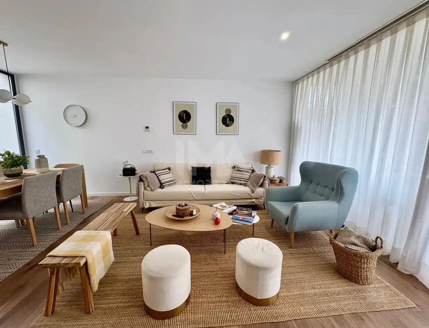 Living room of Detached homes for rent in L'Eliana  with Air Conditioner, Heating and Private garden
