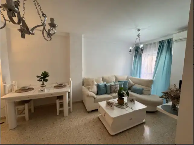 Living room of Attic for sale in Sanlúcar de Barrameda  with Air Conditioner, Heating and Terrace