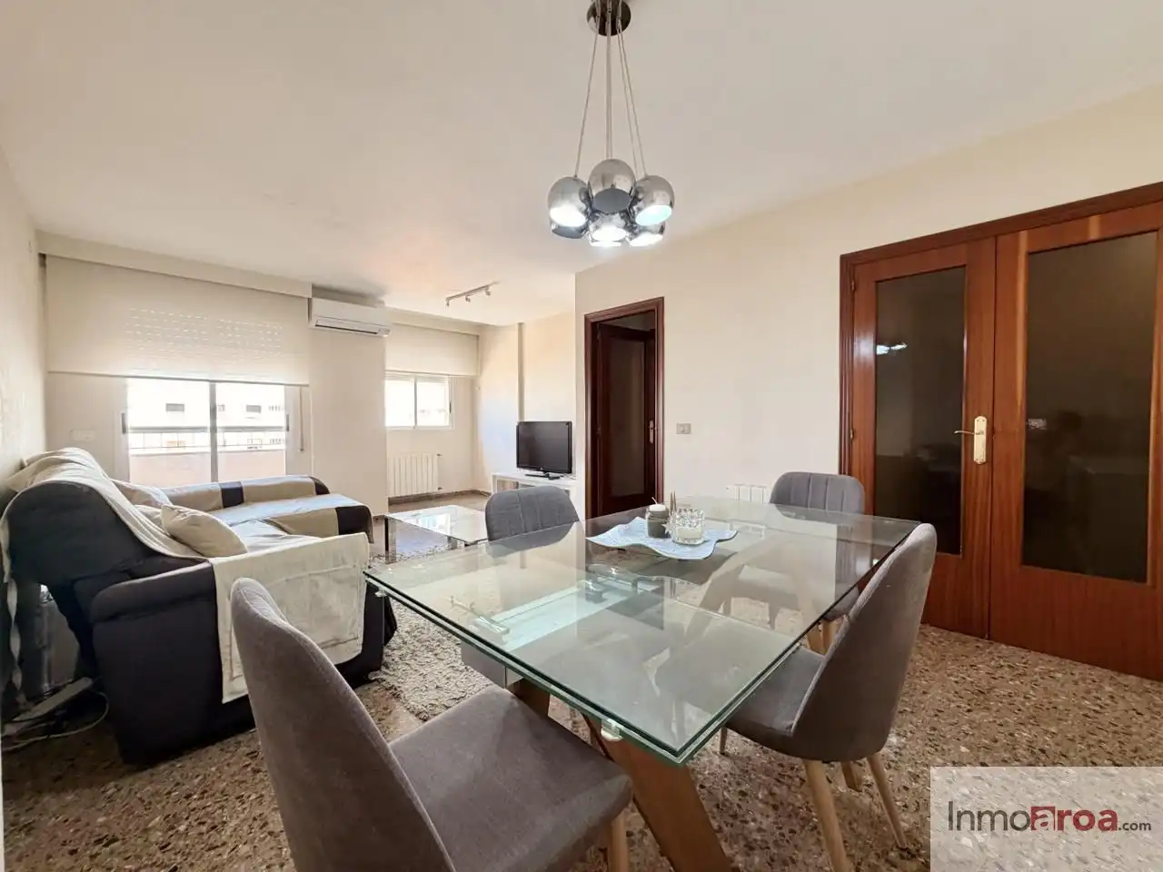 Dining room of Duplexes for rent in Castellón de la Plana / Castelló de la Plana  with Air Conditioner, Heating and Terrace