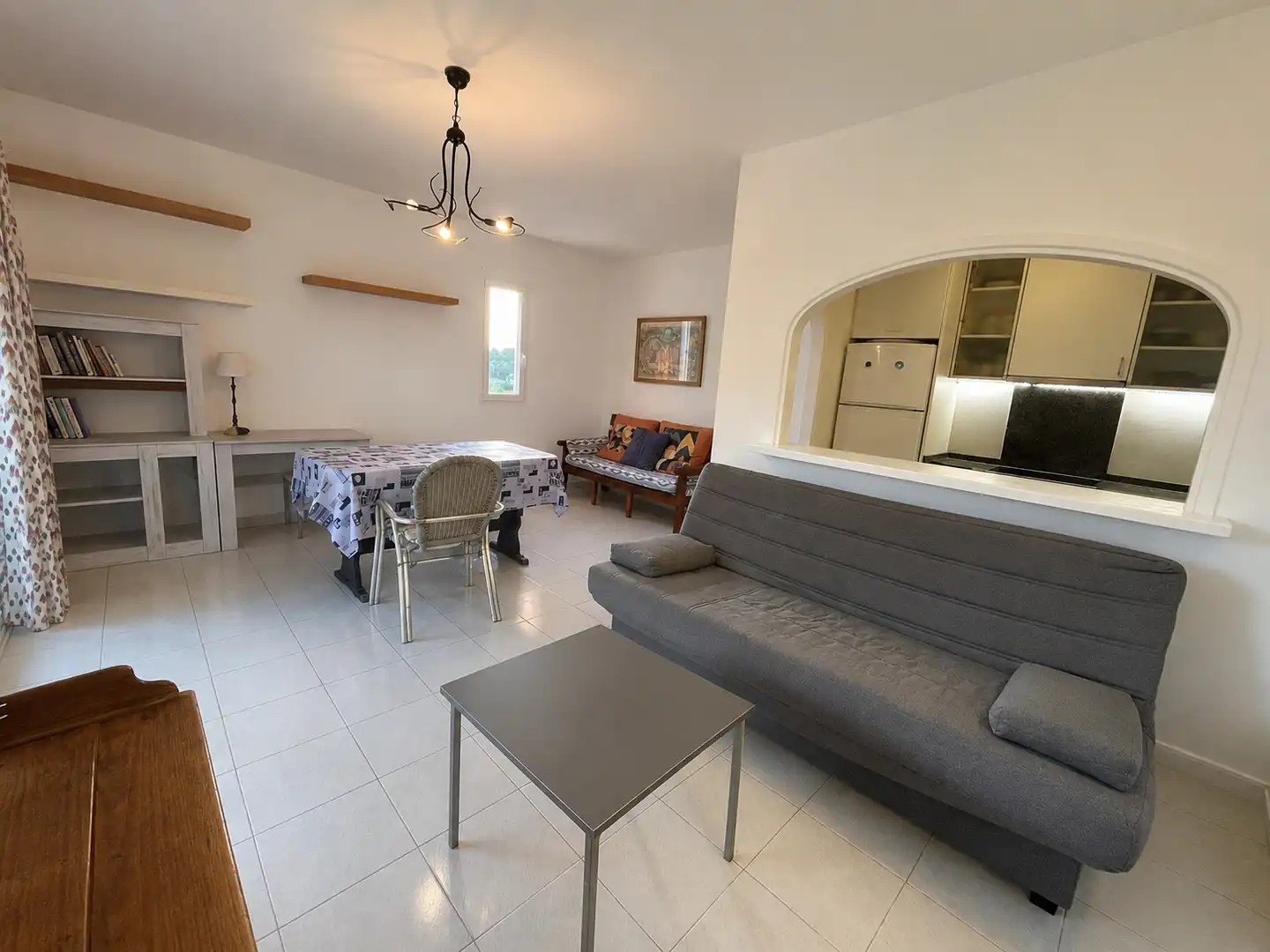 Sala d'estar de Apartament en venda en Es Mercadal amb Aire condicionat, Traster i Piscina comunitària