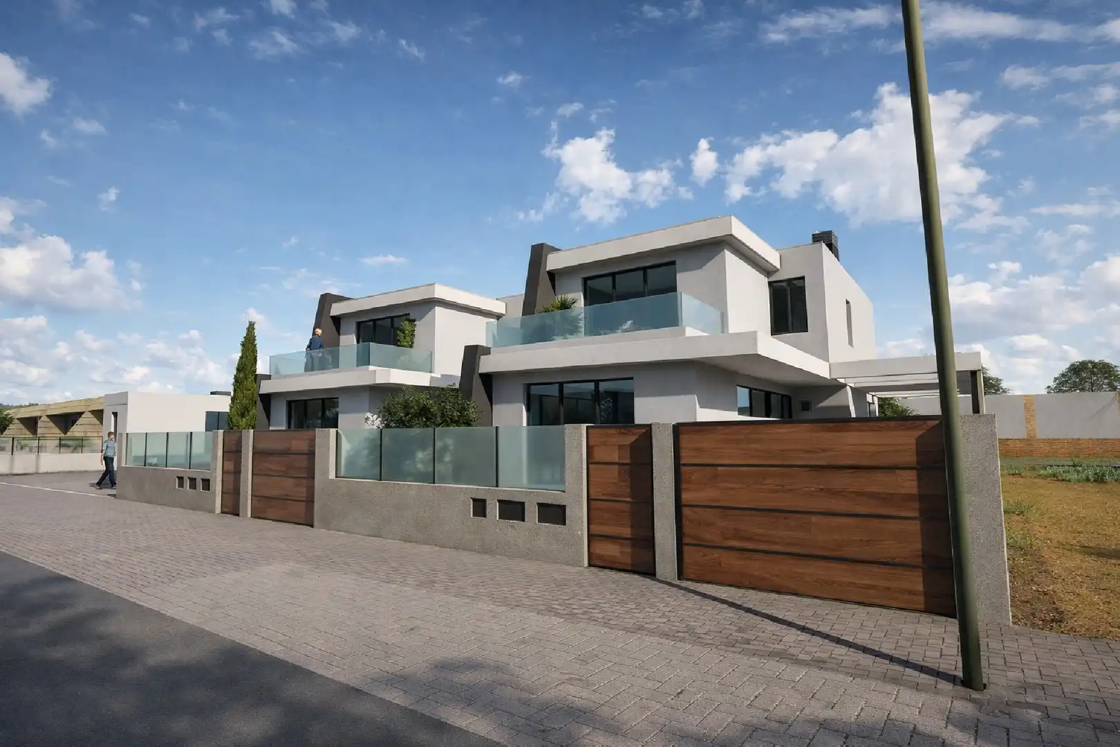 Vista exterior de Casa o chalet en venta en Palencia con Calefacción, Jardín privado y Terraza