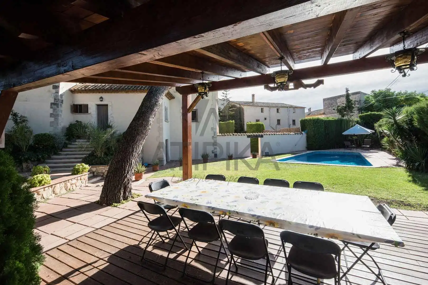 Terrassa de Finca rústica en venda en Puigdàlber amb Aire condicionat, Calefacció i Terrassa