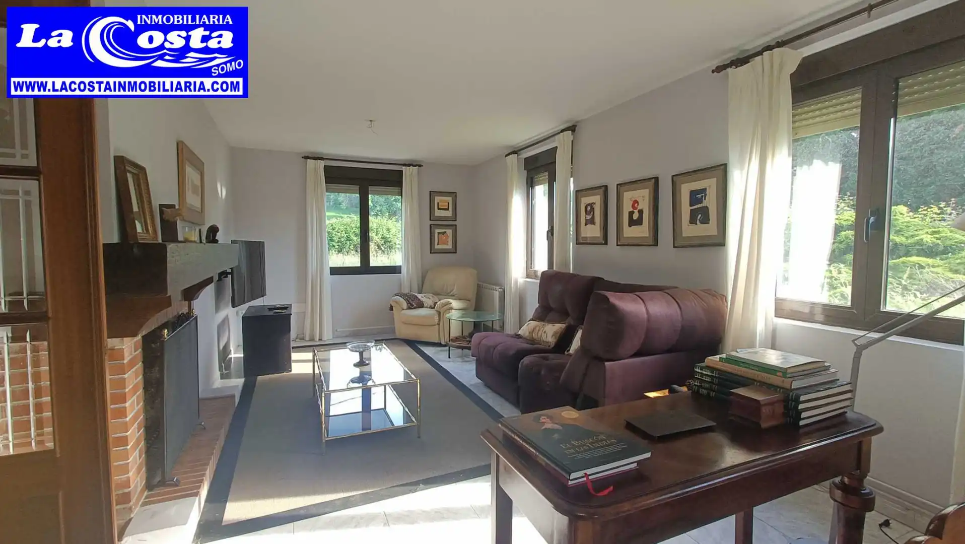 Sala de estar de Casa o chalet en venta en Ribamontán al Mar con Calefacción, Jardín privado y Terraza