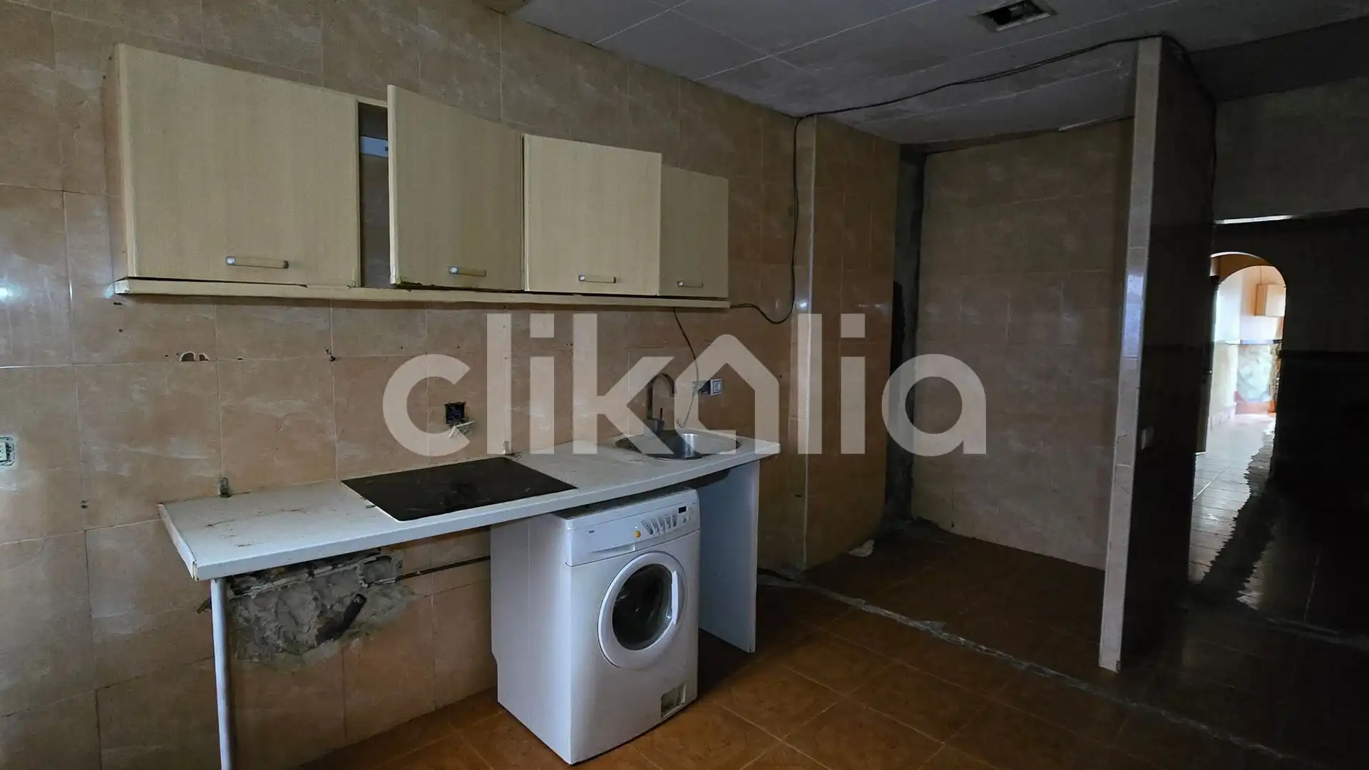 Kitchen of Flat for sale in Badalona  with Storage room