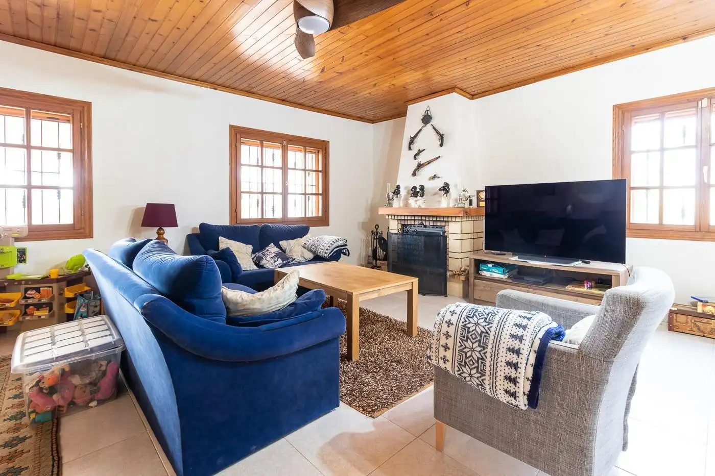Living room of Houses for sale in Mazarrón  with Terrace