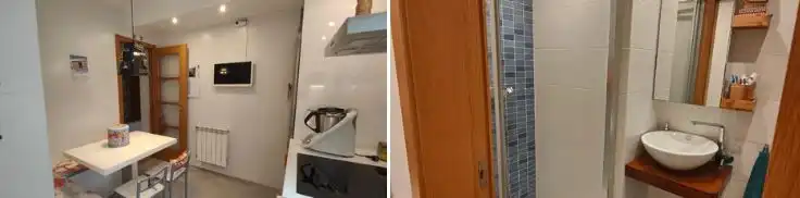 Cocina de Piso de alquiler en Ames con Amueblado