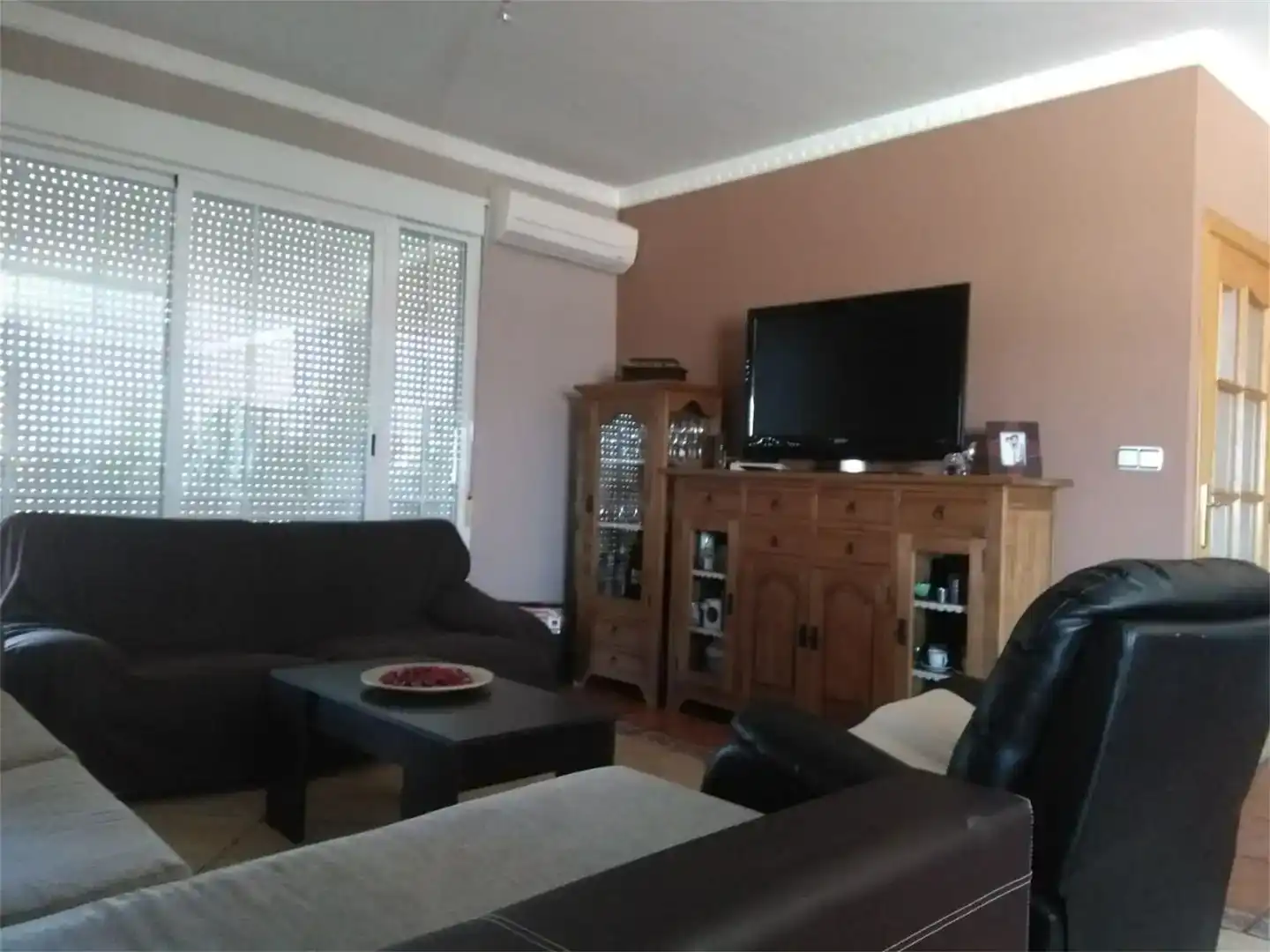 Sala de estar de Casa o chalet en venta en Casatejada con Aire acondicionado, Piscina y Balcón