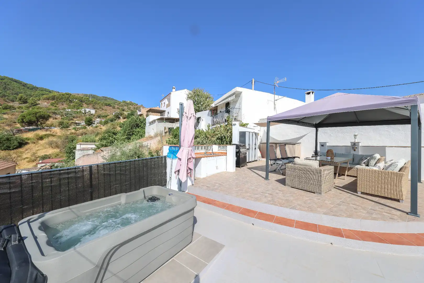Terraza de Casa adosada en venta en Tolox con Terraza y Amueblado