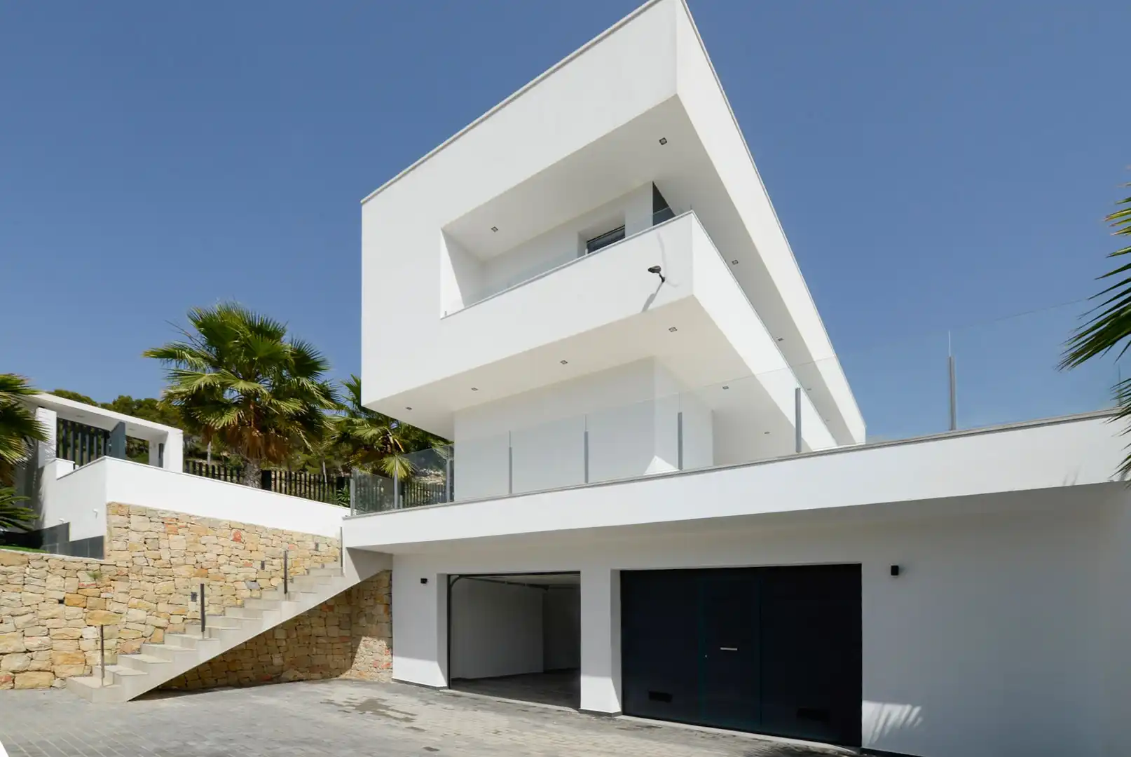 Vista exterior de Casa o xalet en venda en Jávea / Xàbia amb Aire condicionat, Calefacció i Jardí privat