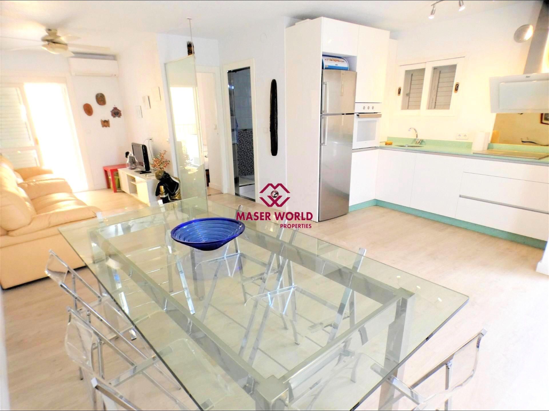 Dining room of Attic for sale in Mazarrón  with Air Conditioner, Parquet flooring and Terrace
