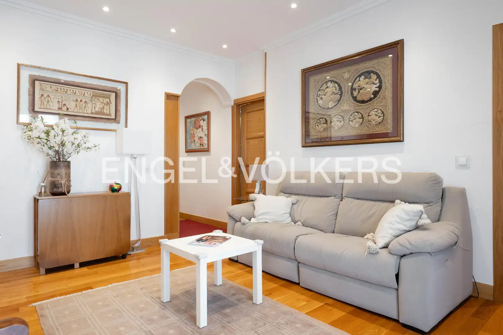 Wohnzimmer von Wohnung zum Verkauf in Donostia - San Sebastián  mit Heizung und Balkon