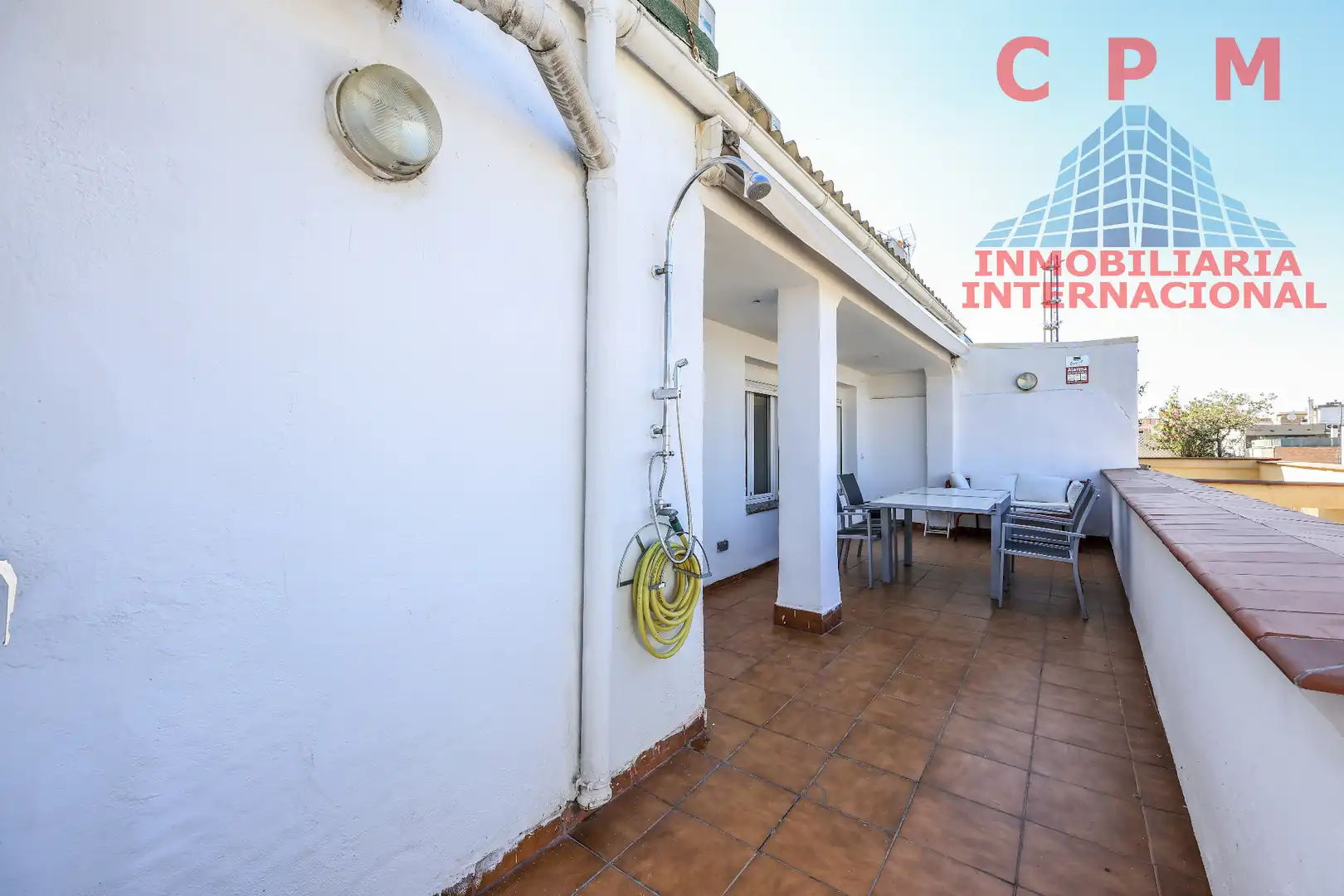 Terrace of Attic for rent in Madrid  with Air Conditioner, Heating and Parquet flooring