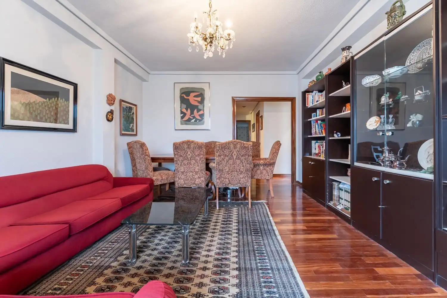 Sala d'estar de Pis en venda en Madrid amb Terrassa