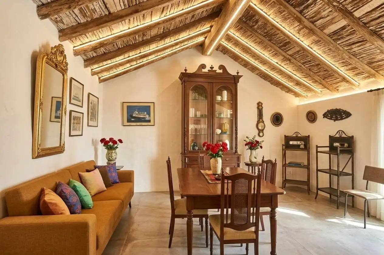 Menjador de Finca rústica en venda en Las Palmas de Gran Canaria amb Jardí privat, Terrassa i Traster