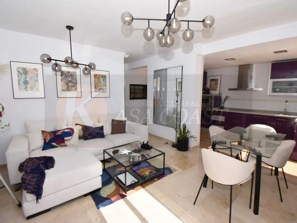 Living room of Attic for sale in Mijas  with Air Conditioner, Private garden and Terrace