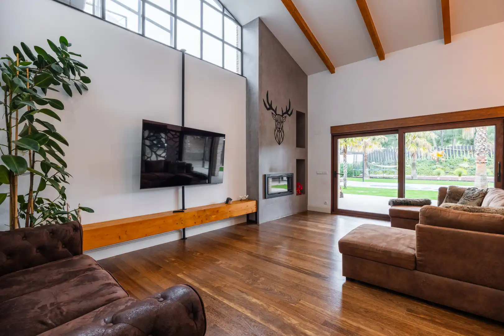 Sala de estar de Casa o chalet en venta en Layos con Aire acondicionado, Calefacción y Jardín privado