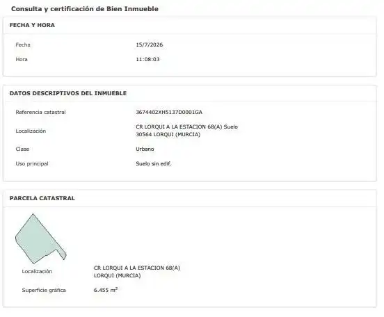 Grundstücke und Bauplätze zum Verkauf in Lorquí, imagen 6