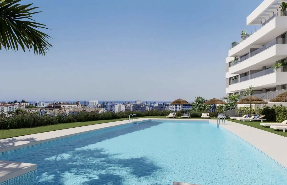 Habitatge amb piscina en venda a Estepona Pueblo, imagen 11