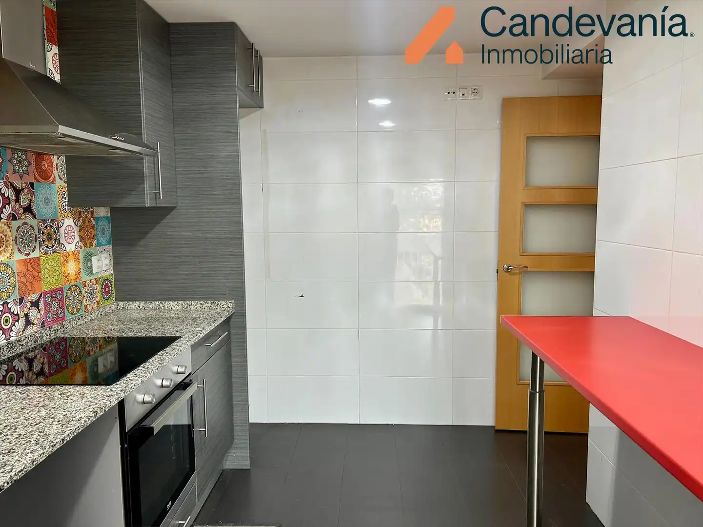 Cocina de Casa adosada en venta en Zuera con Calefacción, Jardín privado y Parquet