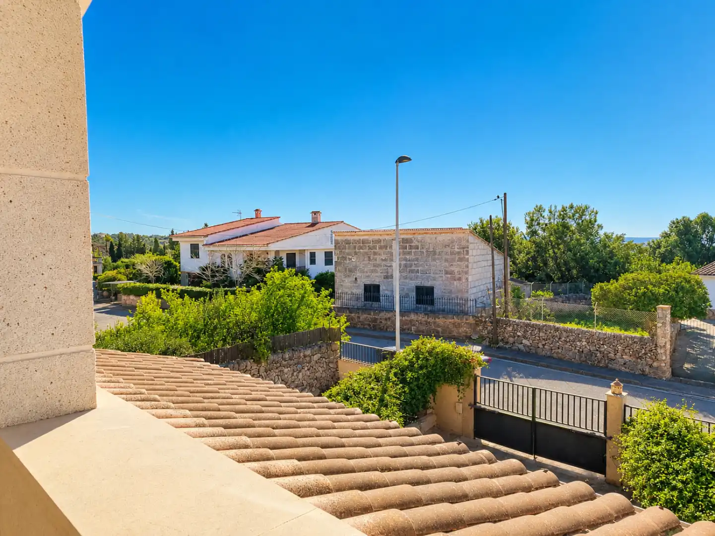 Vista exterior de Casa adosada en venta en Marratxí con Calefacción, Jardín privado y Terraza