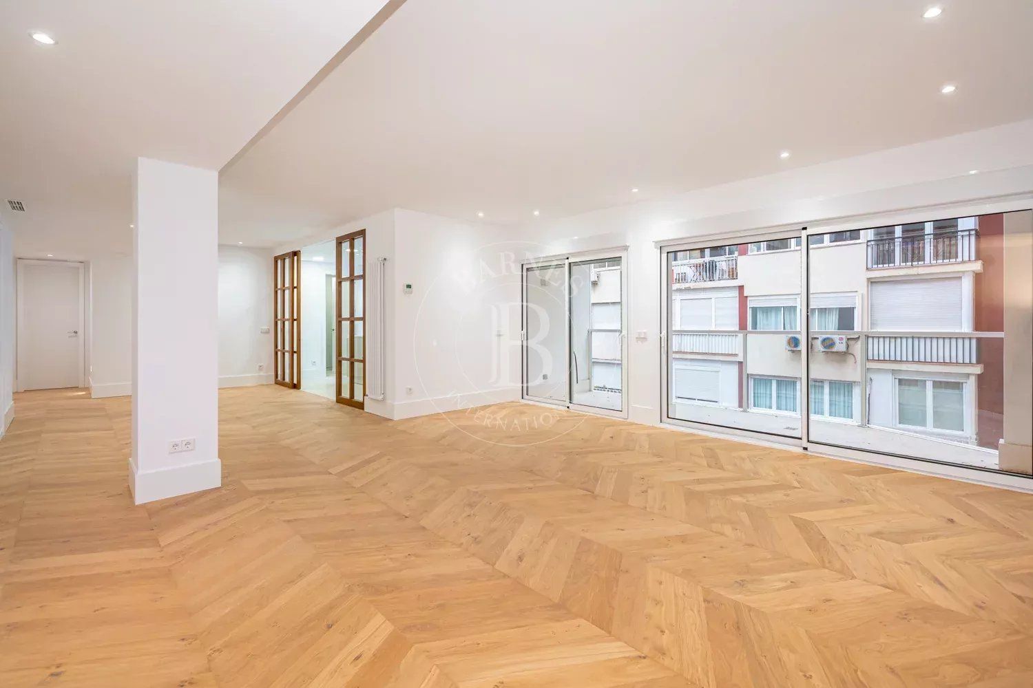 Exterior view of Flat for sale in  Madrid Capital  with Air Conditioner, Terrace and Storage room