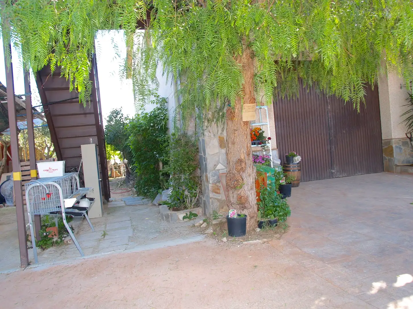 Garden of Houses for sale in Terrassa  with Terrace, Storage room and Oven