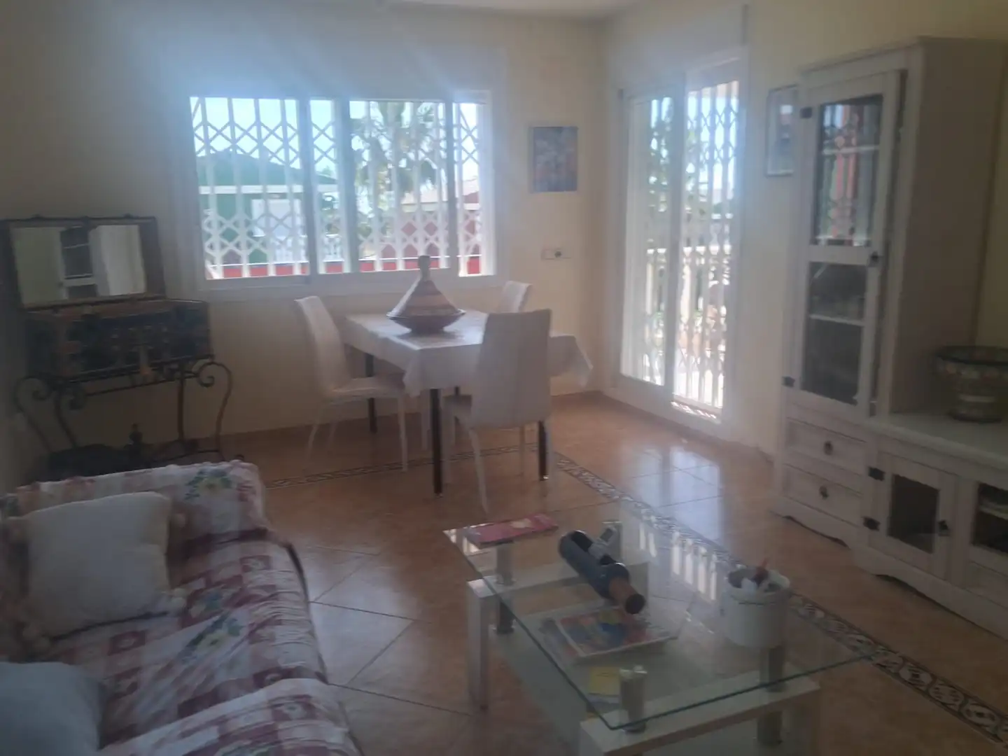 Sala de estar de Casa o chalet de alquiler en Peñíscola / Peníscola con Jardín privado, Terraza y Piscina